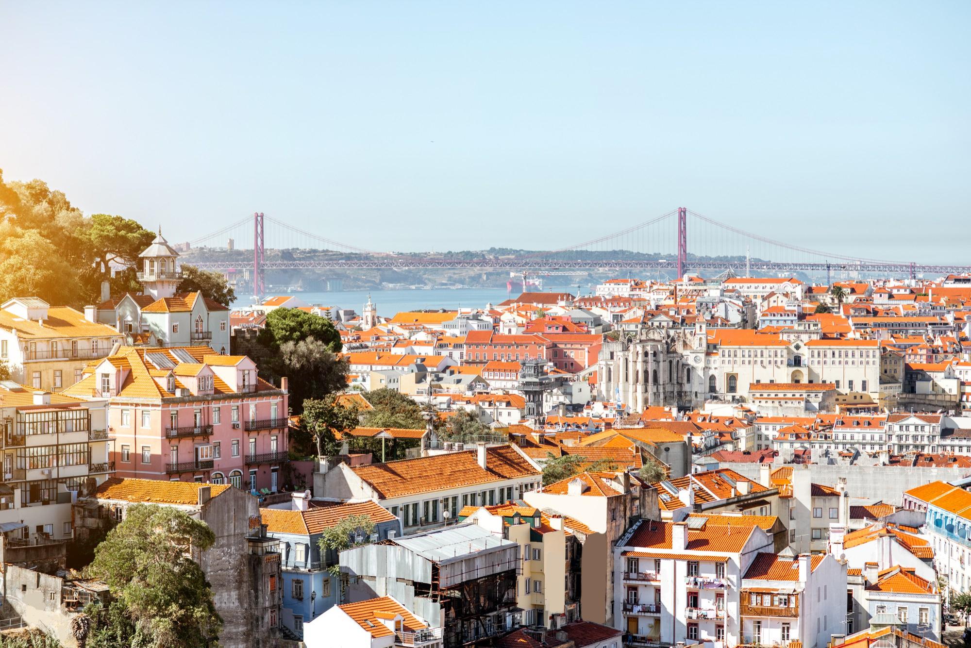 Vista da cidade de Lisboa